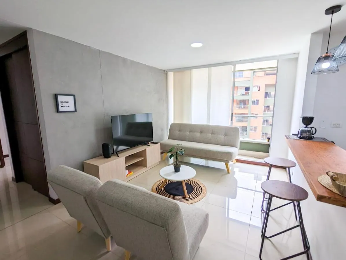 Apartment Apartamento Completo Poblado - Ubicacion Central Con Parqueadero Medellin